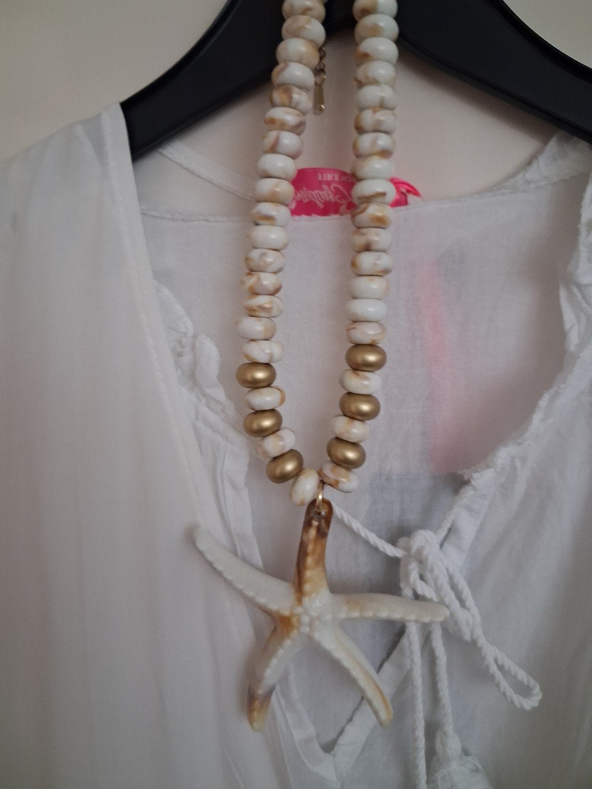 Leuke zomer ketting ( nieuw) spanje, Verzenden, Nieuw, Overige materialen
