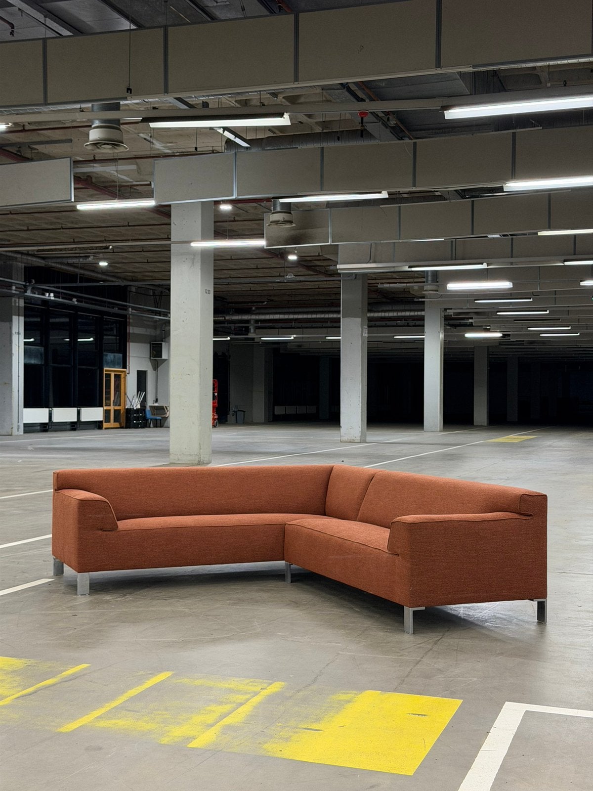 Pode Insert Hoekbank | Terracotta | NIEUWSTAAT + Garantie, Metaal, 250 tot 300 cm, Hoekbank, Ophalen of Verzenden