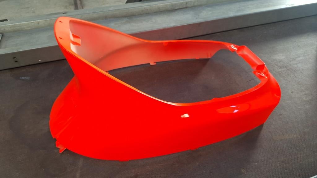 Zip sp 98 achterkap fluo rosso nieuwstaat, Ophalen of Verzenden, Nieuw, Overige typen, Piaggio