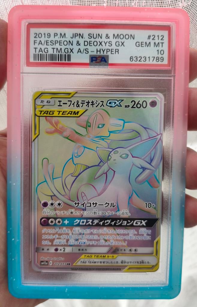 Espeon & Deoxys #212 PSA 10, Ophalen, Nieuw