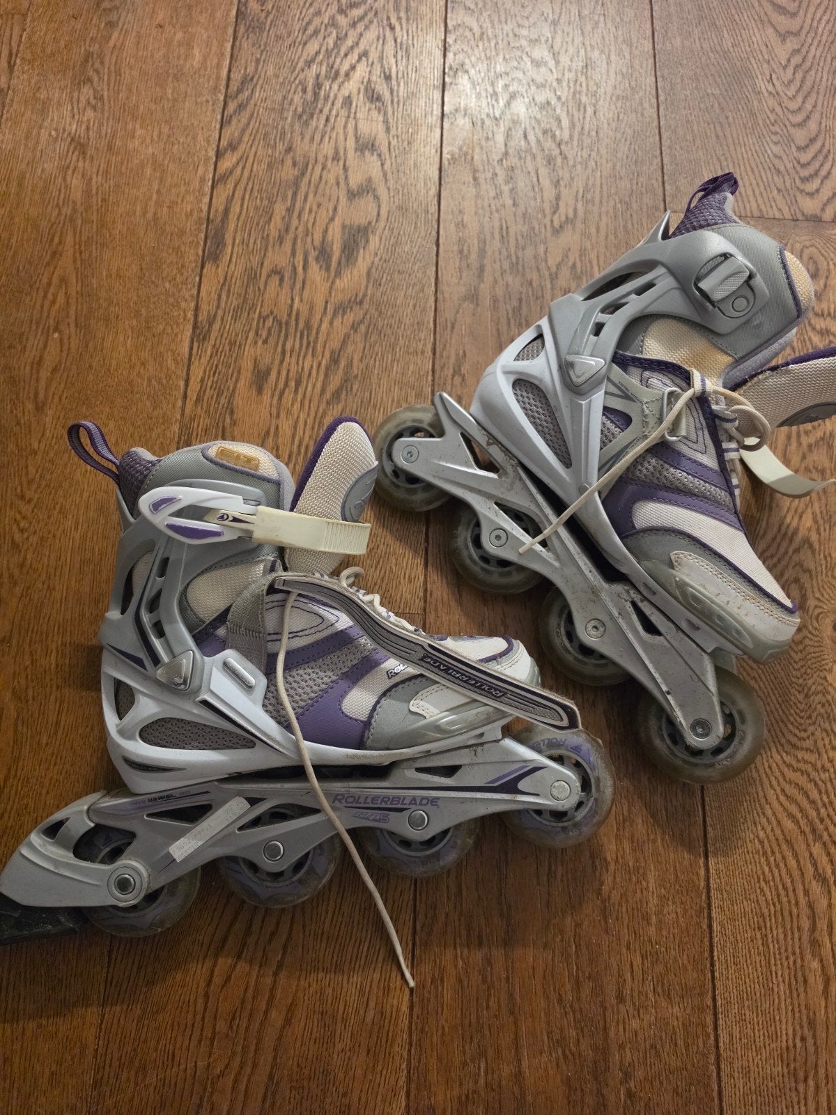 Rollerblade Inlineskates Maat 38 | Wit Grijs Paars, Ophalen of Verzenden