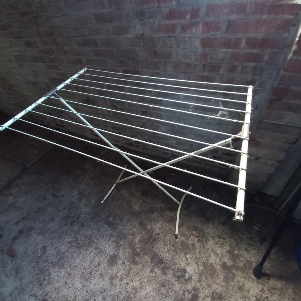 Stevig wasrek - Ideaal voor binnen en buiten, Ophalen of Verzenden, Gebruikt, Wasrek