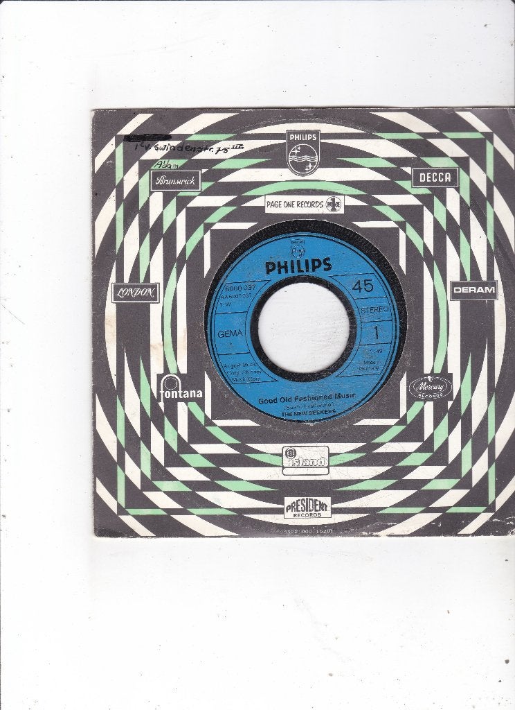 7" Single The New Seekers - Good old fashioned music, Ophalen of Verzenden, Gebruikt, 7 inch, Pop