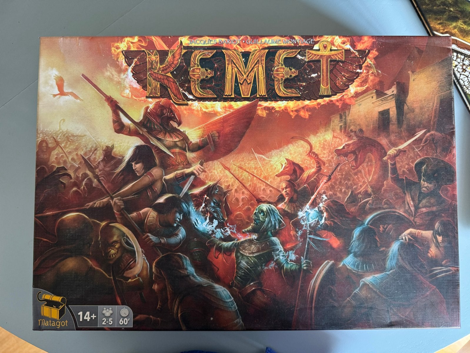 Kemet bordspel - Strategisch spel, Een of twee spelers, Ophalen of Verzenden, Zo goed als nieuw