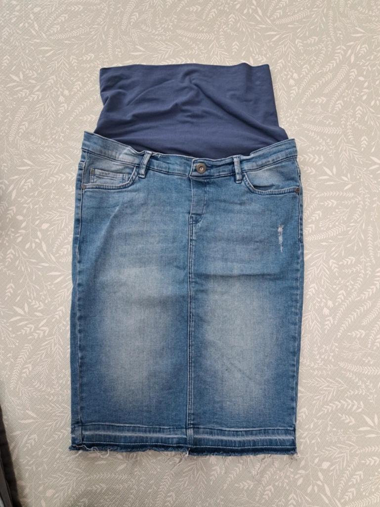 Zwangerschapsrok, Ophalen of Verzenden, Zo goed als nieuw, Blauw, Jurk