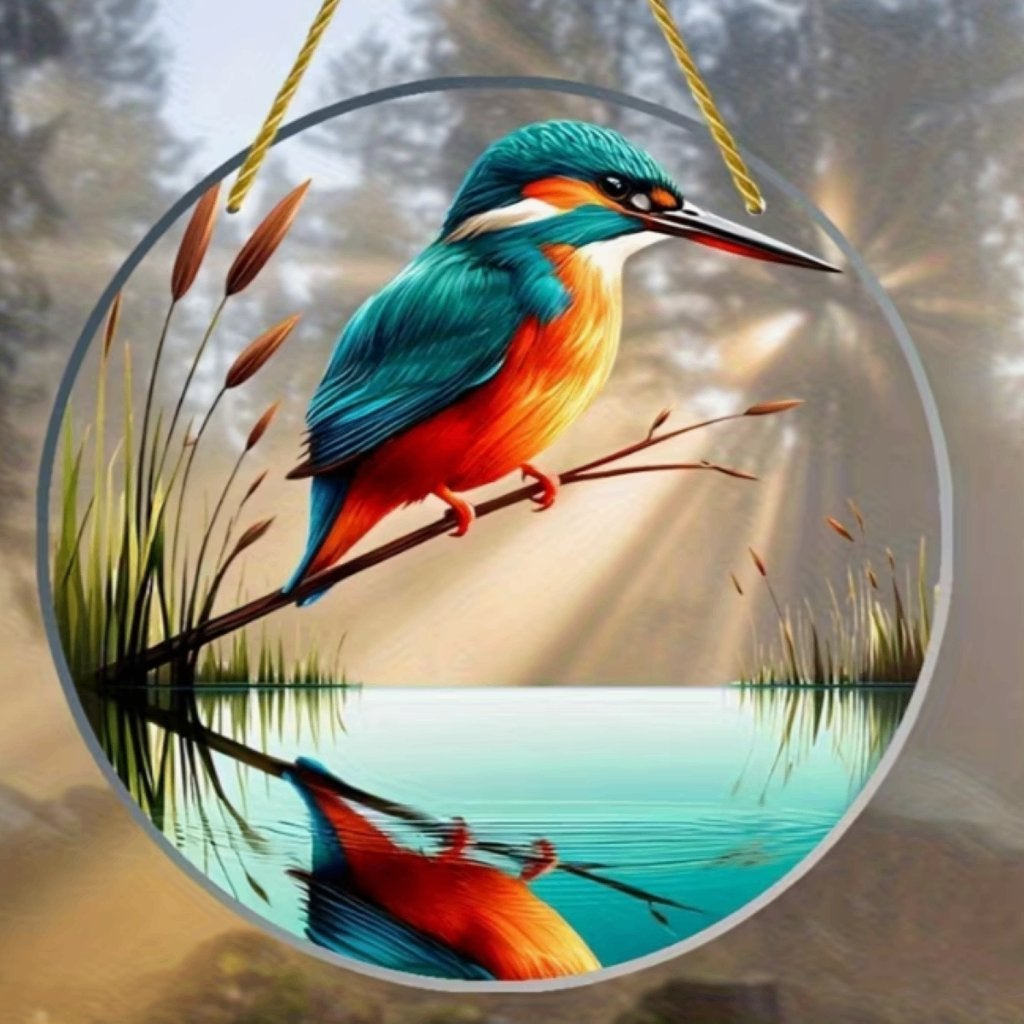 Raamhanger IJsvogel spiegeling, Ophalen of Verzenden, Nieuw