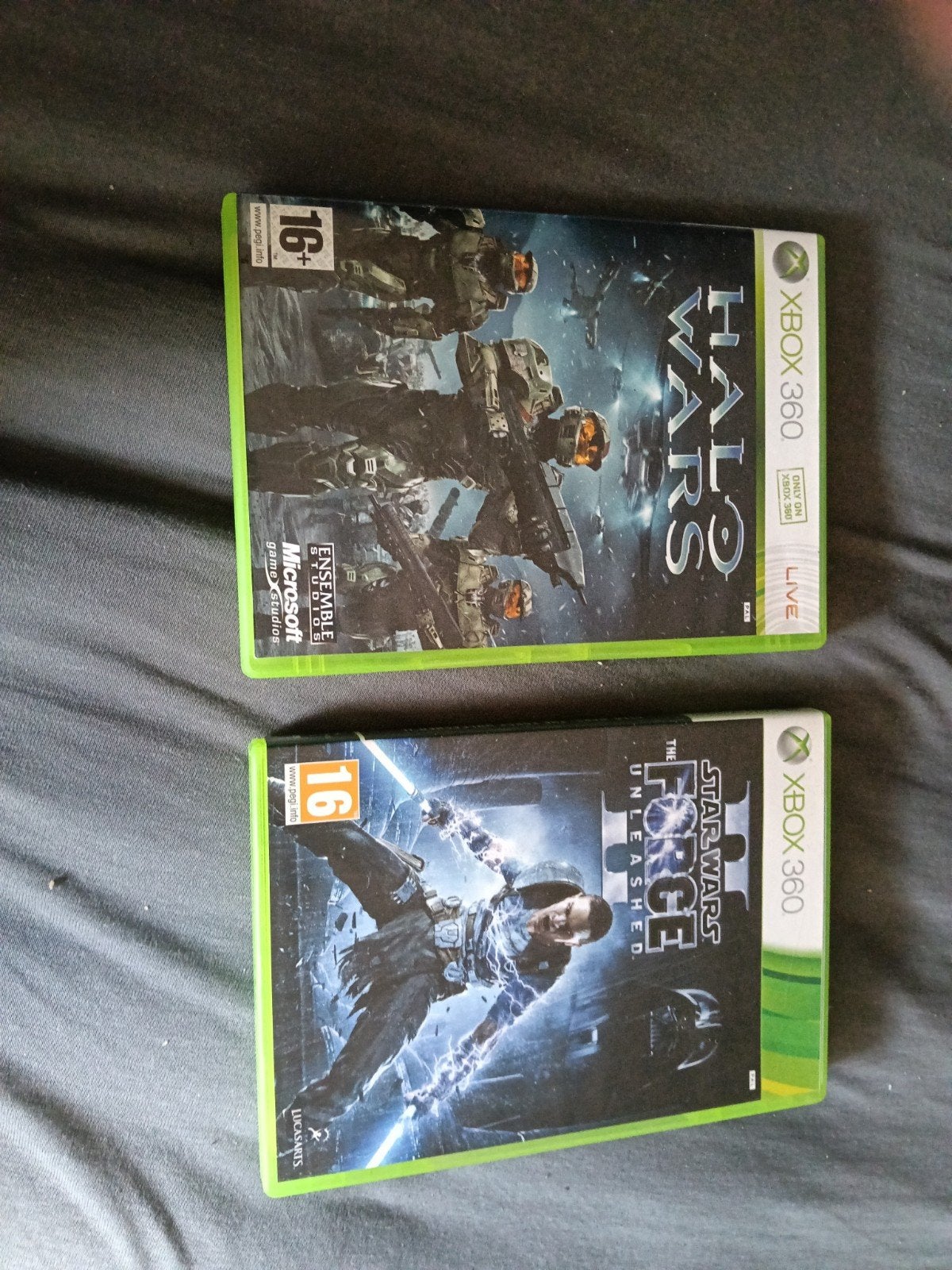 Halo Wars & Star Wars: The Force Unleashed - Xbox 360, Online, Gebruikt, 1 speler, Ophalen of Verzenden