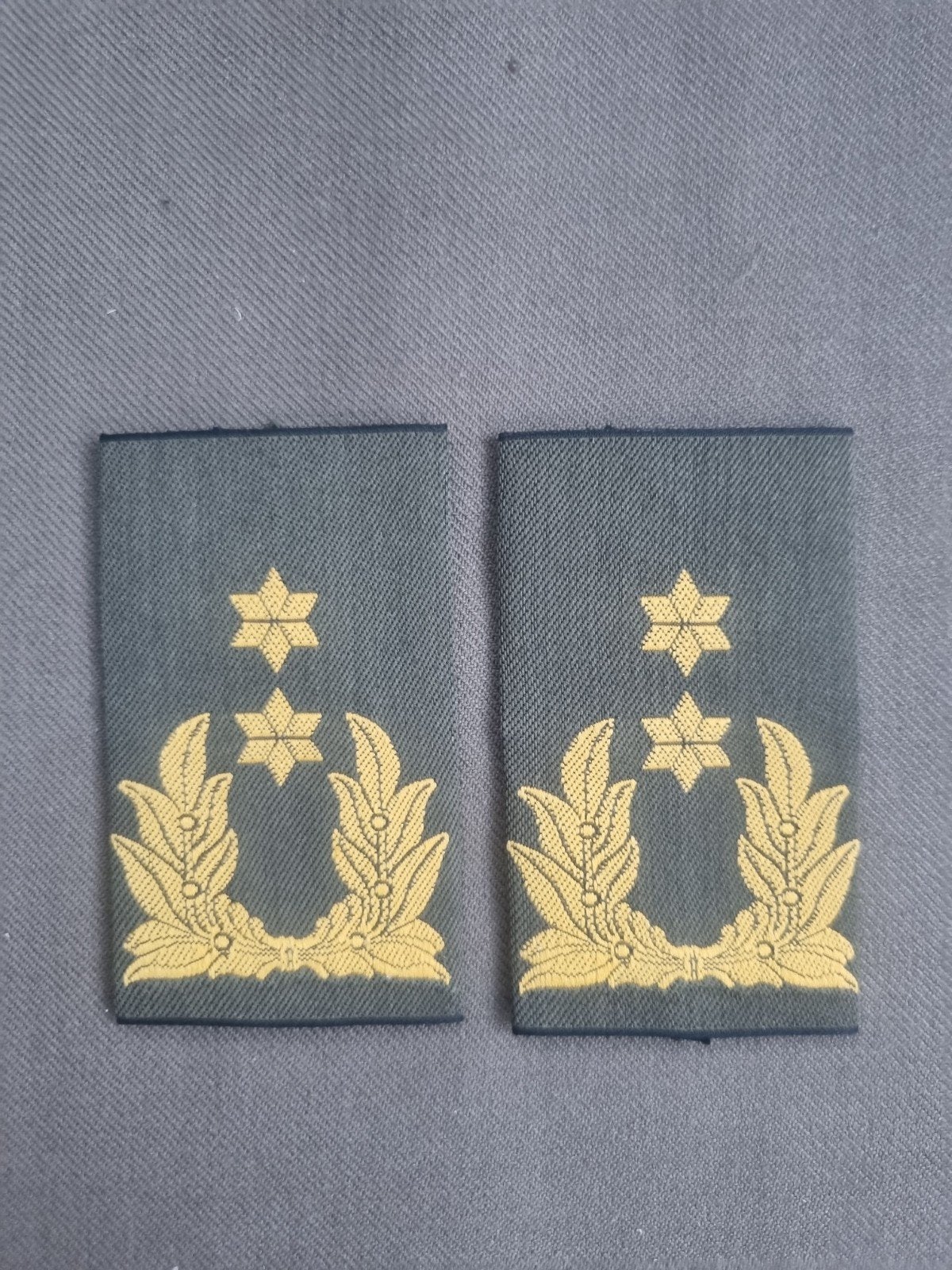 rangen gvt Generaal majoor, Verzamelen, Militaria | Algemeen, Ophalen of Verzenden, Landmacht, Nederland, Embleem of Badge