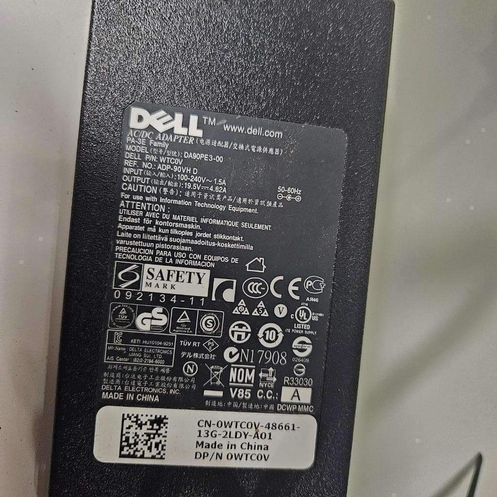 DELL PA-3E FAMILY DA90PE3-00 adapter, Computers en Software, Ophalen, Gebruikt