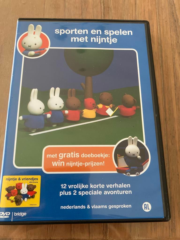 Nijntje: Sporten en Spelen met Nijntje DVD, Alle leeftijden, Ophalen, Gebruikt, Educatief