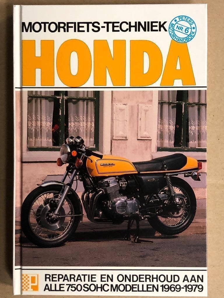 werkplaatshandboek HONDA CB750 sohc 1969-79 *NL & NIEUW(STE), Ophalen of Verzenden, Honda