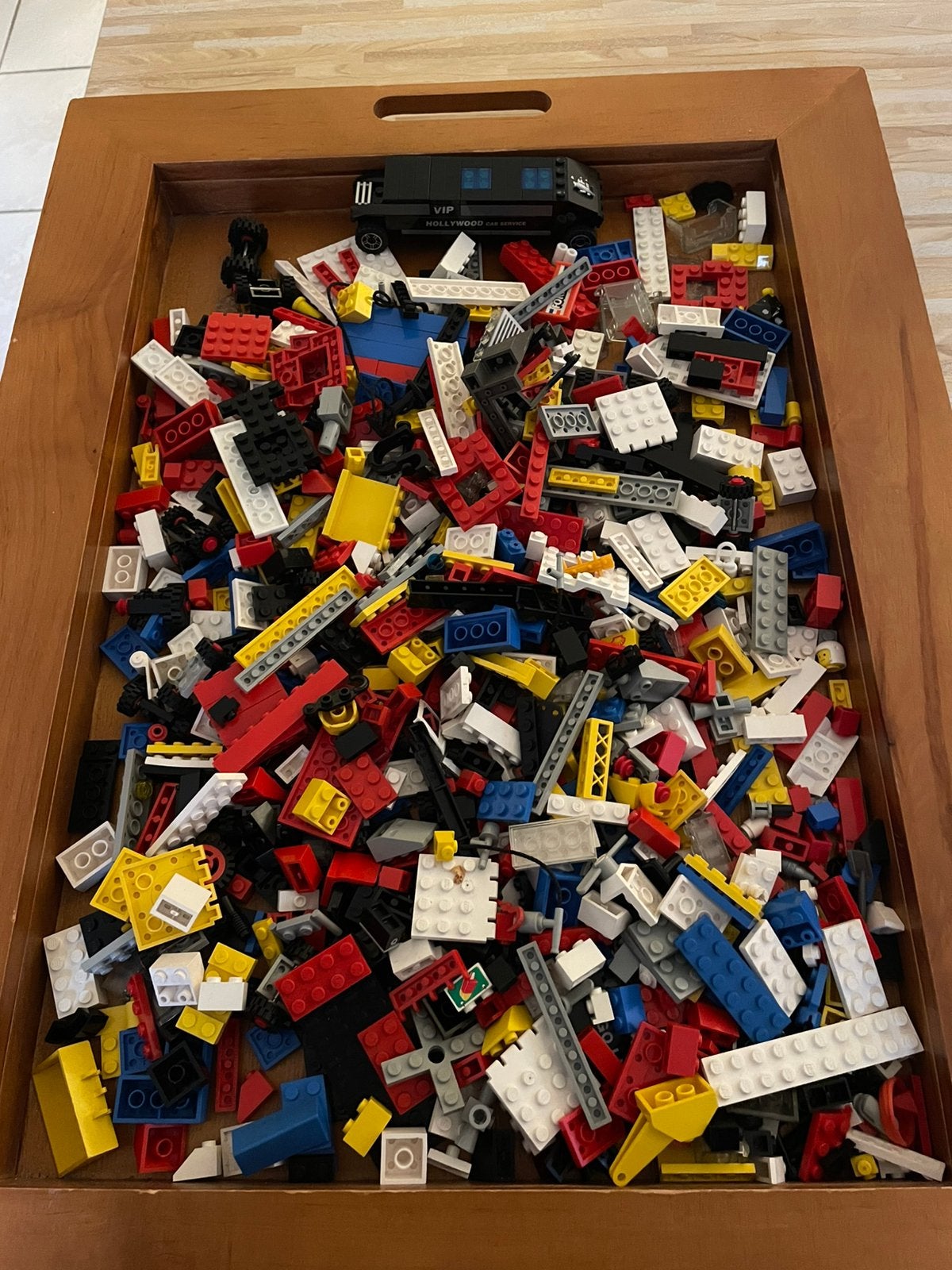 1 kilo Lego onderdelen, Ophalen of Verzenden, Gebruikt, Losse stenen, Lego