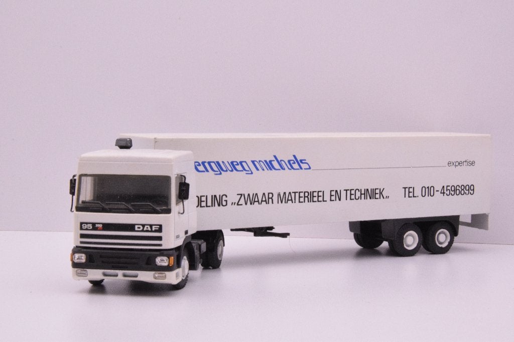 DAF 95  '' bergweg Michels ''  Lion Car, Ophalen of Verzenden, Gebruikt, Bus of Vrachtwagen, Lion Toys