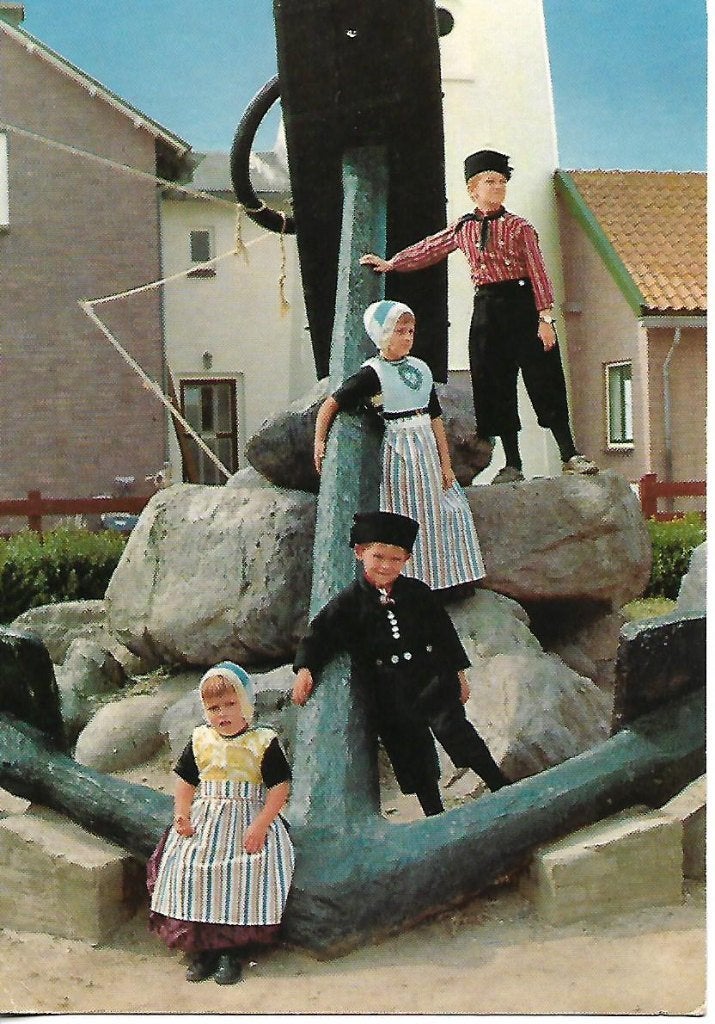 Urk- -Jeugd bij het Anker., Verzamelen, Verzenden, 1960 tot 1980, Gelopen, Flevoland