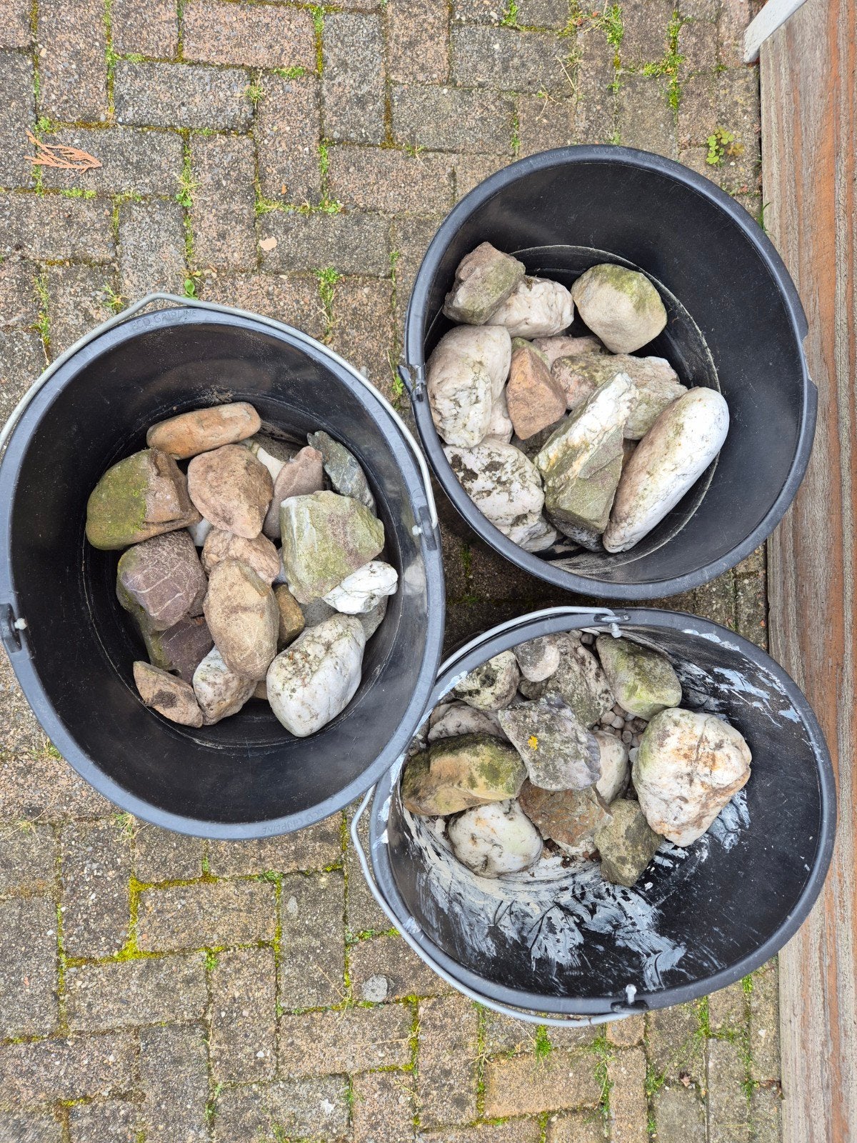 Rotsstenen, vijverstenen, tuinkeien, rivierstenen, Tuin en Terras, Grind, Keien en Split, Ophalen