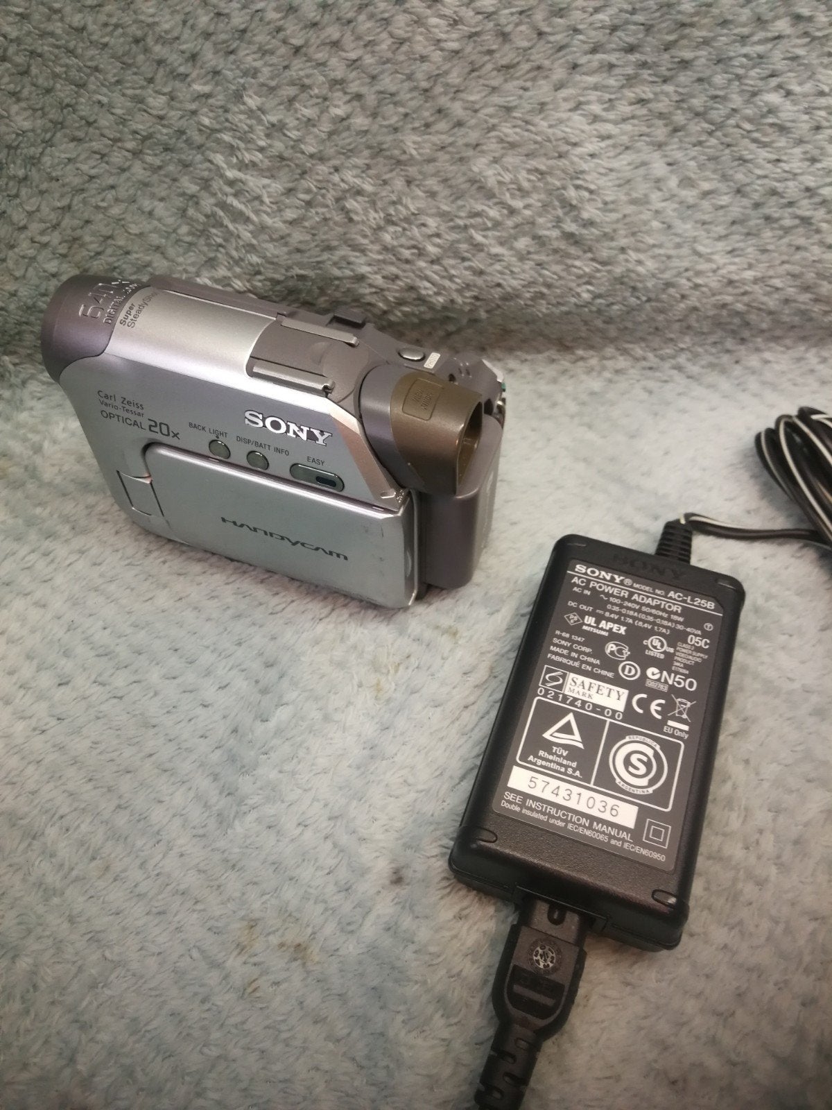 Sony DCR-HC17E Mini dv videocamera i.z.g.s, Ophalen, Mini dv, Gebruikt, 20x of meer