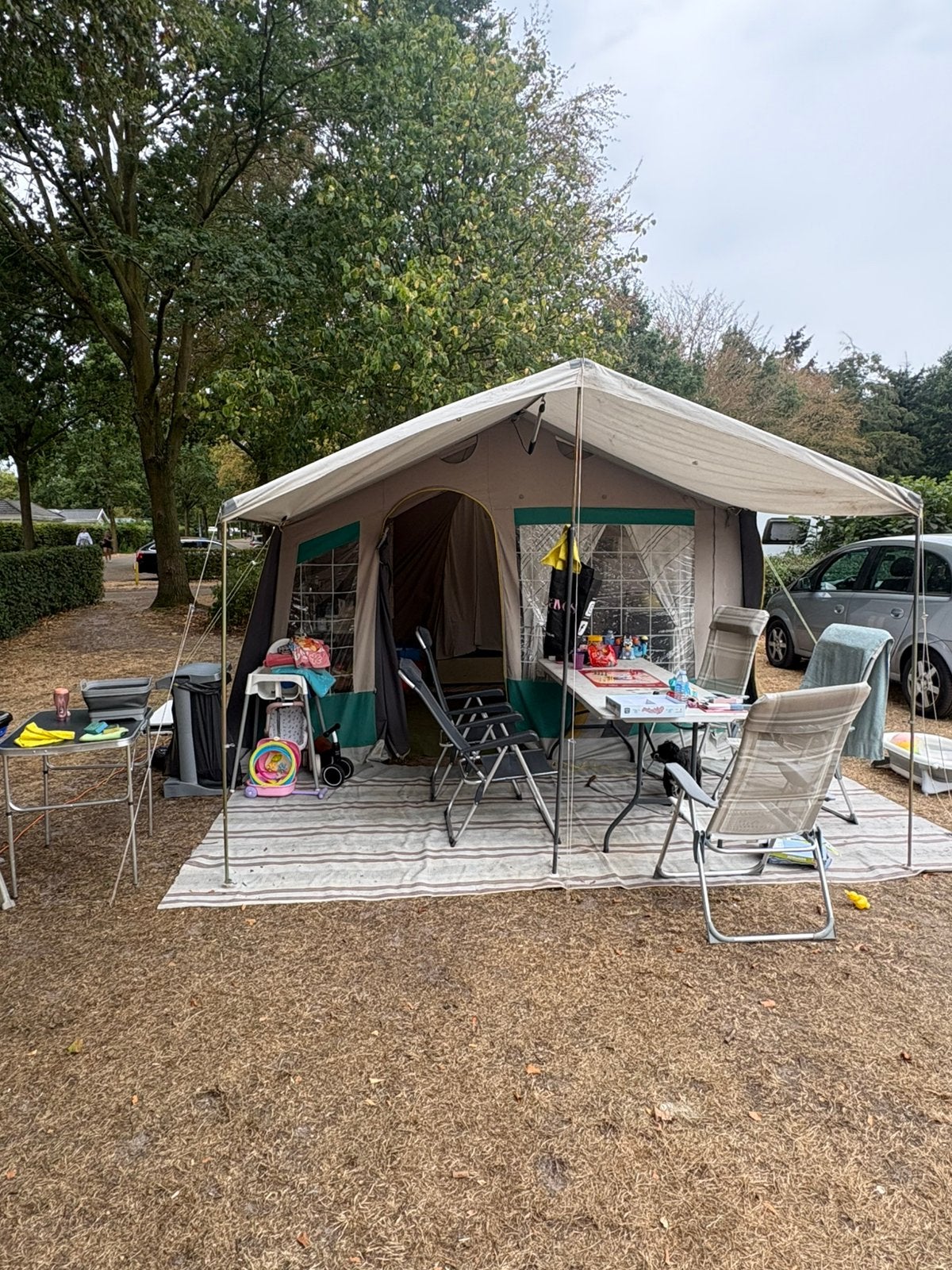 Jamet vouwwagen met keuken blok, Caravans en Kamperen, Tenten, Ophalen