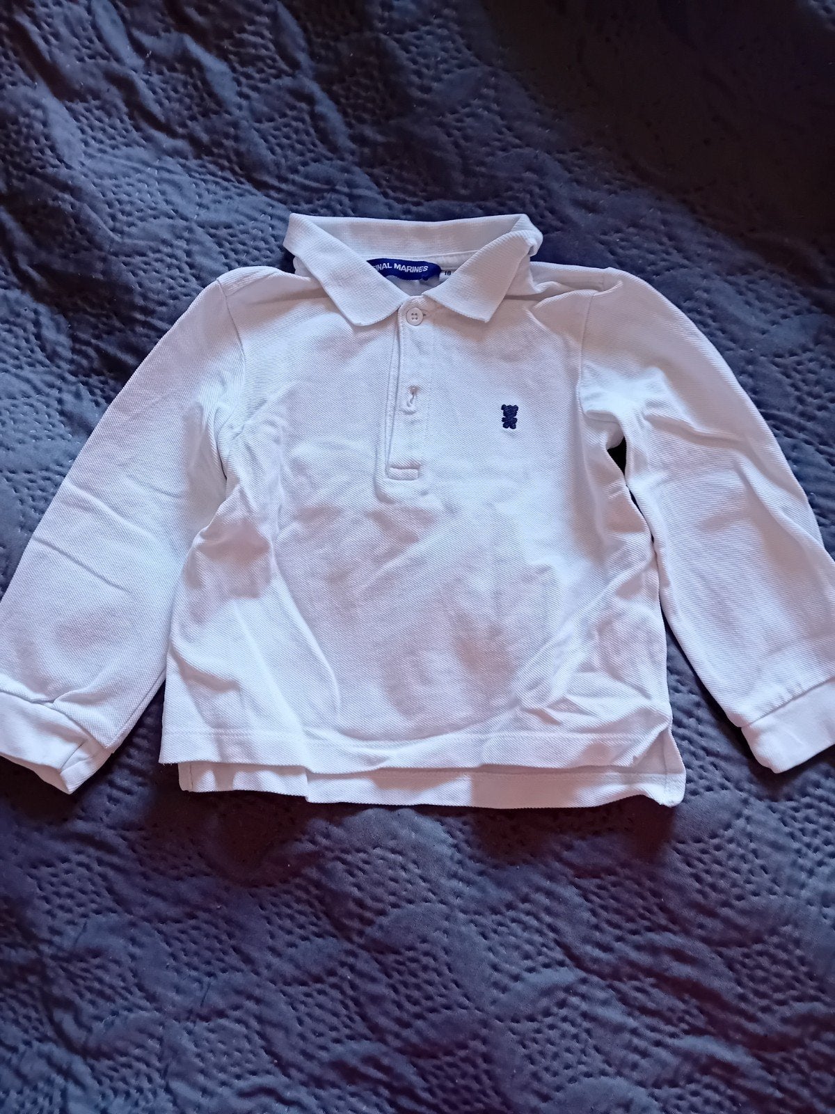 Original Marines Polo lange mouw maat 86, Ophalen of Verzenden, Zo goed als nieuw, Jongetje, Original marines