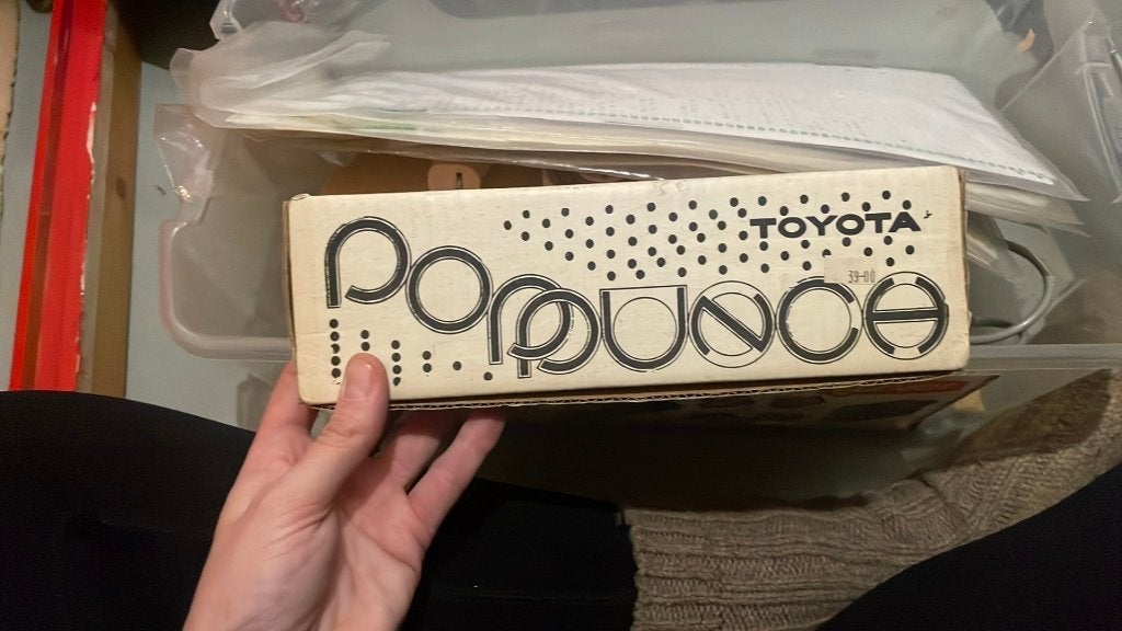 TOYOTA POP-PUNCH PUNCTIE-KAART MACHINE, Hobby en Vrije tijd, Ophalen, Zo goed als nieuw, Breien, Machine