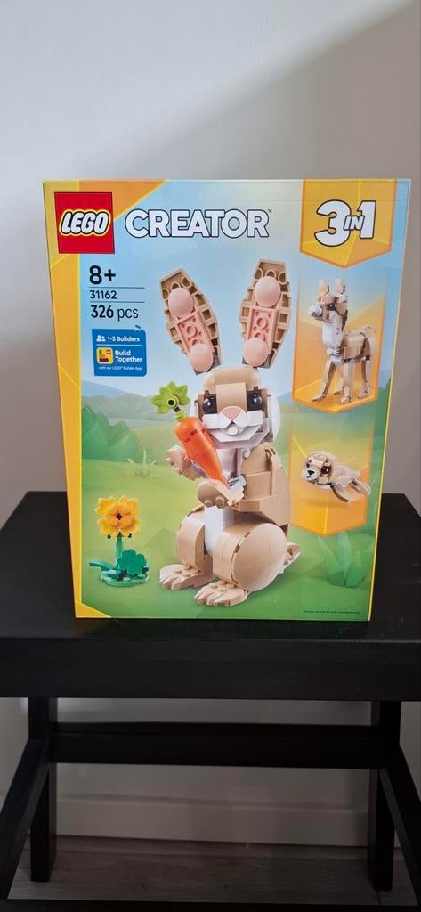 LEGO Creator 3in1 Wit Konijn - Set 31162, Lego, Nieuw, Ophalen of Verzenden, Ongeopend/sealed