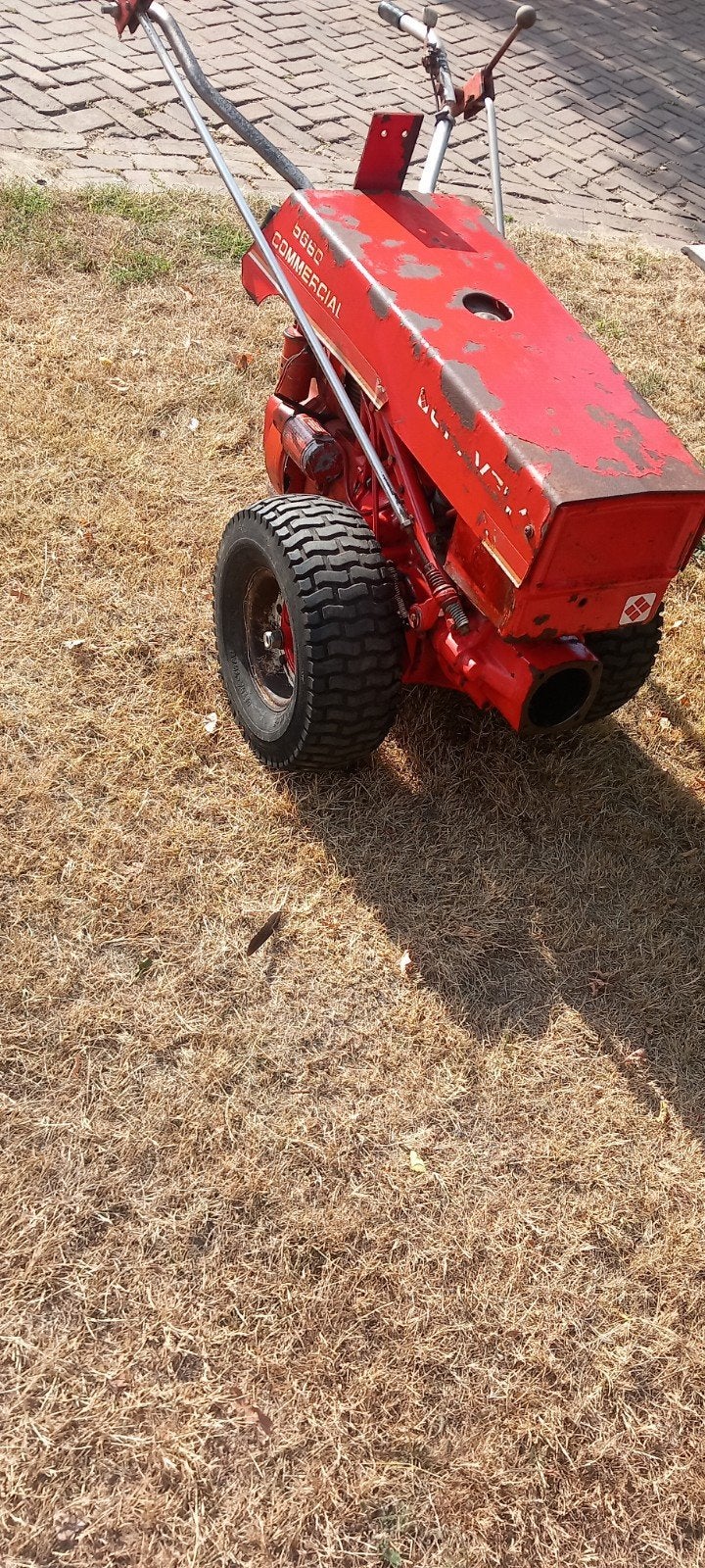 Gravely 5660 tuintrekker, Ophalen, Cirkelmaaier, Gebruikt, Gravely