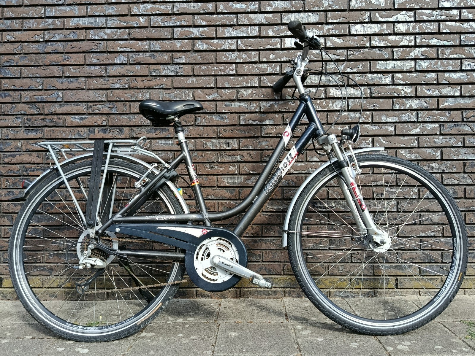 Damesfiets Kalkhoff Jubilee 24 versnellingen ABUS slot 

- 2, Versnellingen, Zo goed als nieuw, 50 tot 53 cm, Ophalen