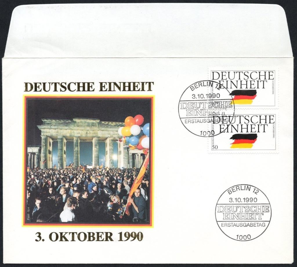 Duitsland (53) - Deutsche Einheit - Brandenburger Tor, Verzenden, Envelop