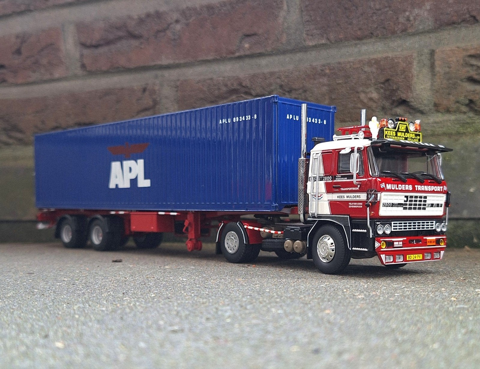 Tekno DAF 2800 Kees Mulders., Ophalen of Verzenden, Zo goed als nieuw, Bus of Vrachtwagen, Tekno