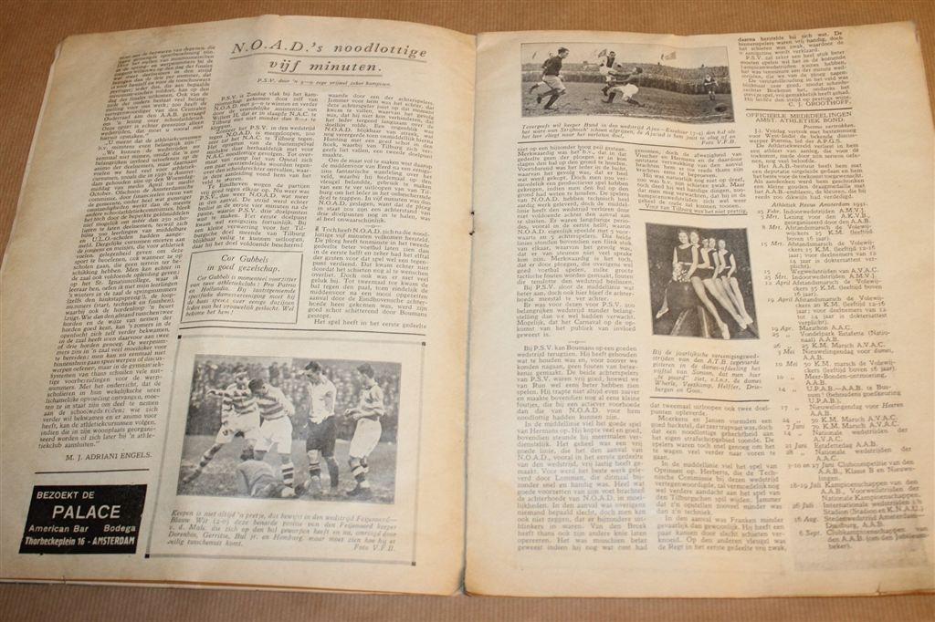 Revue der Sporten 1931 — Zeldzaam Voetbaltijdschrift, Ophalen of Verzenden, Gelezen, Watersport en Hengelsport