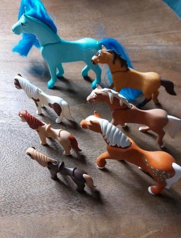 Playmobil paarden, Ophalen of Verzenden, Zo goed als nieuw, Los playmobil