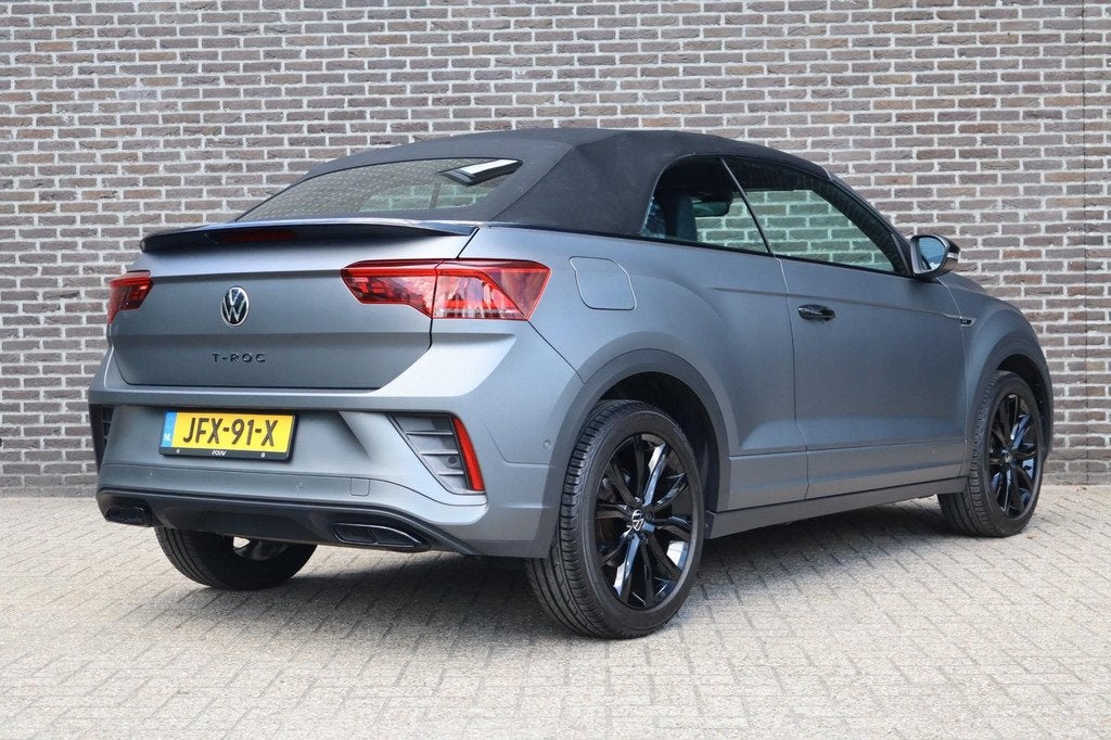 Volkswagen T-Roc Cabrio 1.5 TSI 150pk DSG R-Line Edition Gre, 12 maanden, 4 cilinders, 4 stoelen, 1446 kg