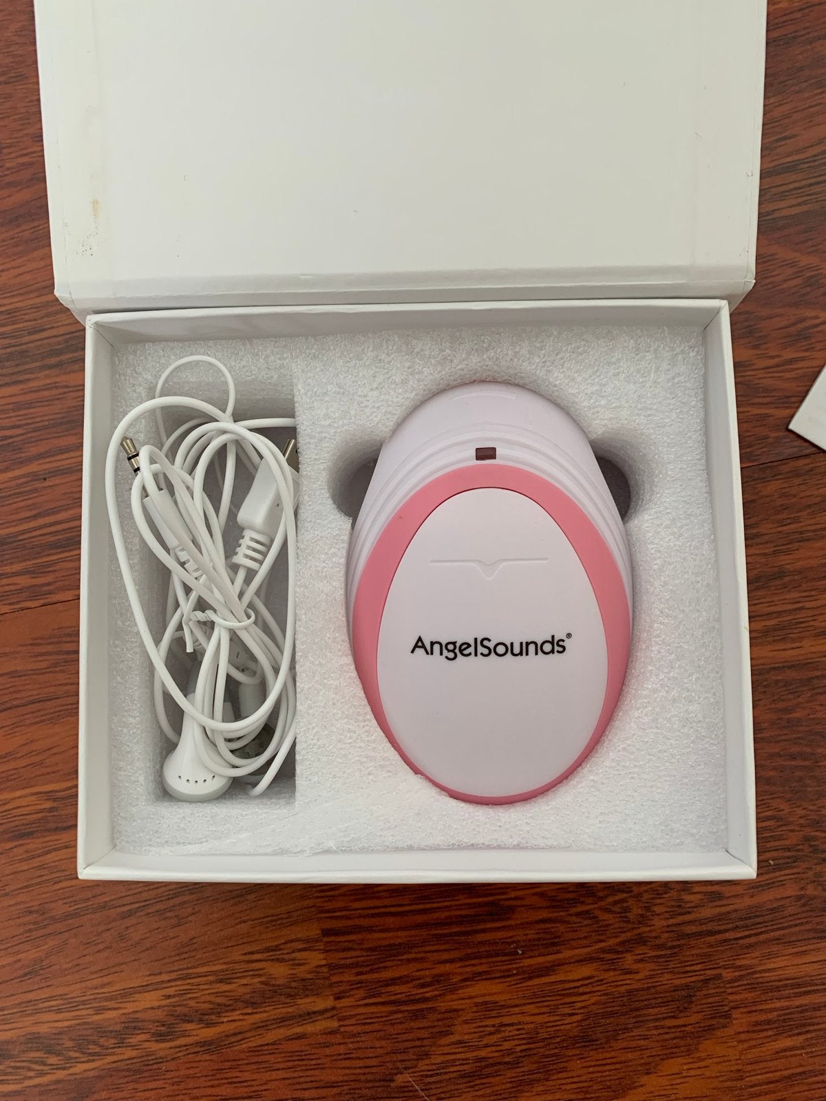 AngelSounds Foetale Doppler JPD-100S (mini) - Zo goed als ni, Ophalen of Verzenden, Zo goed als nieuw, Zwangerschap en Bevalling