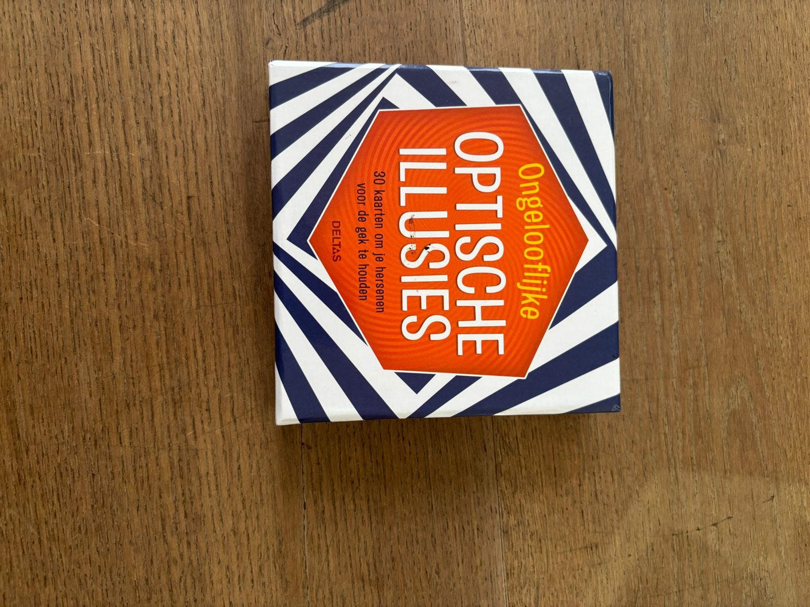 Ongelooflijke Optische Illusies - 30 kaarten, Een of twee spelers, Ophalen of Verzenden, Zo goed als nieuw