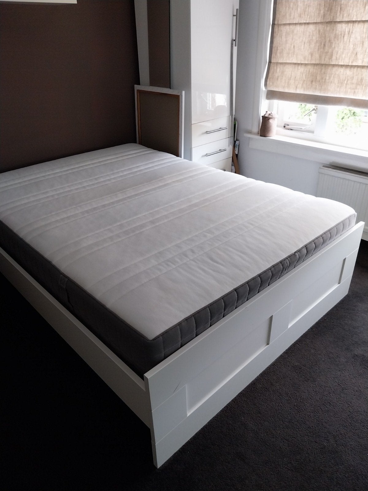 IKEA Eenpersoonsbed met lattenbodem en matras