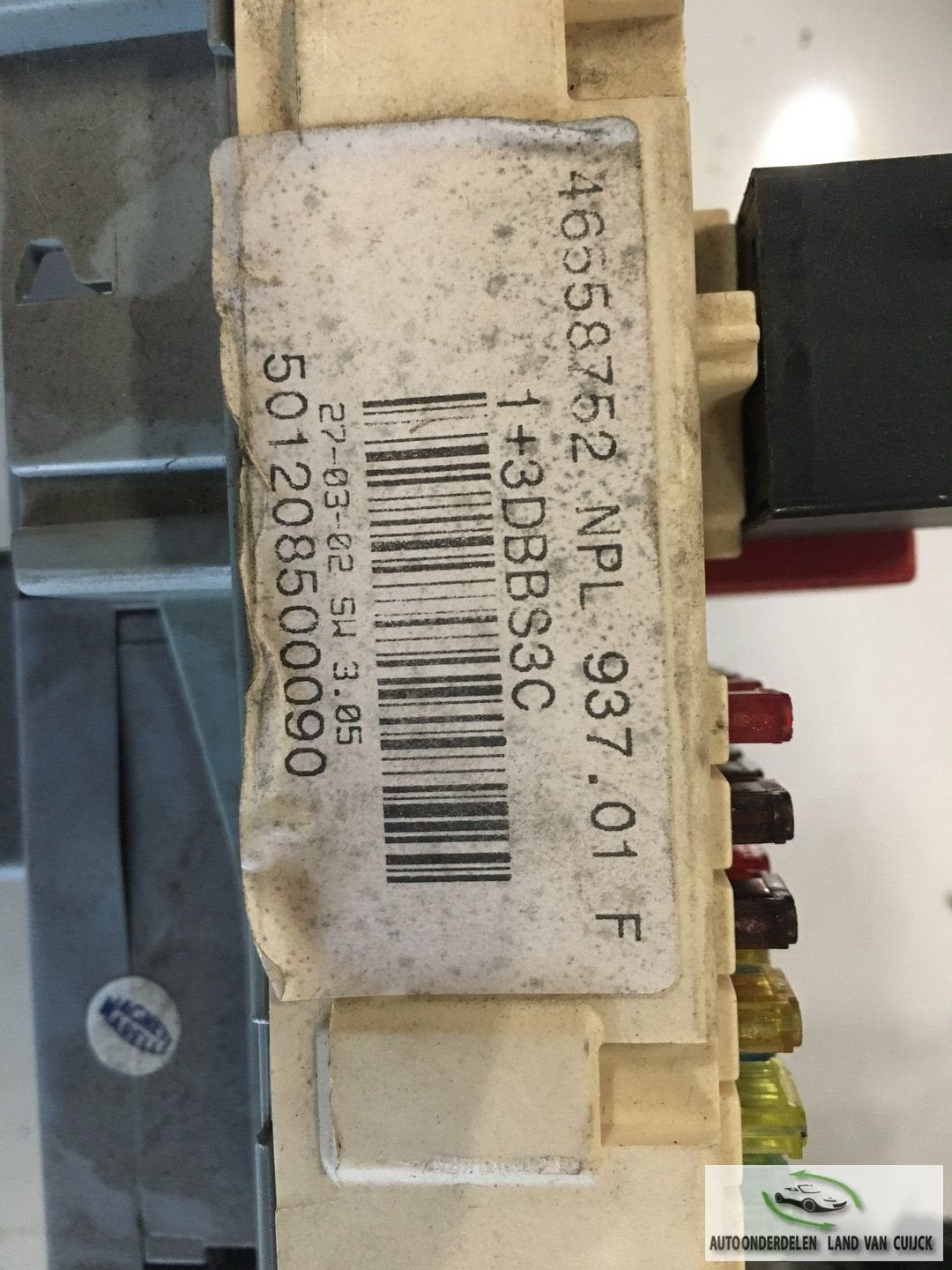 Alfa 147 1.6 Benzine 2002 Contactslot met 2 sleutels , ECU ,, Gebruikt, -, -, Ophalen of Verzenden