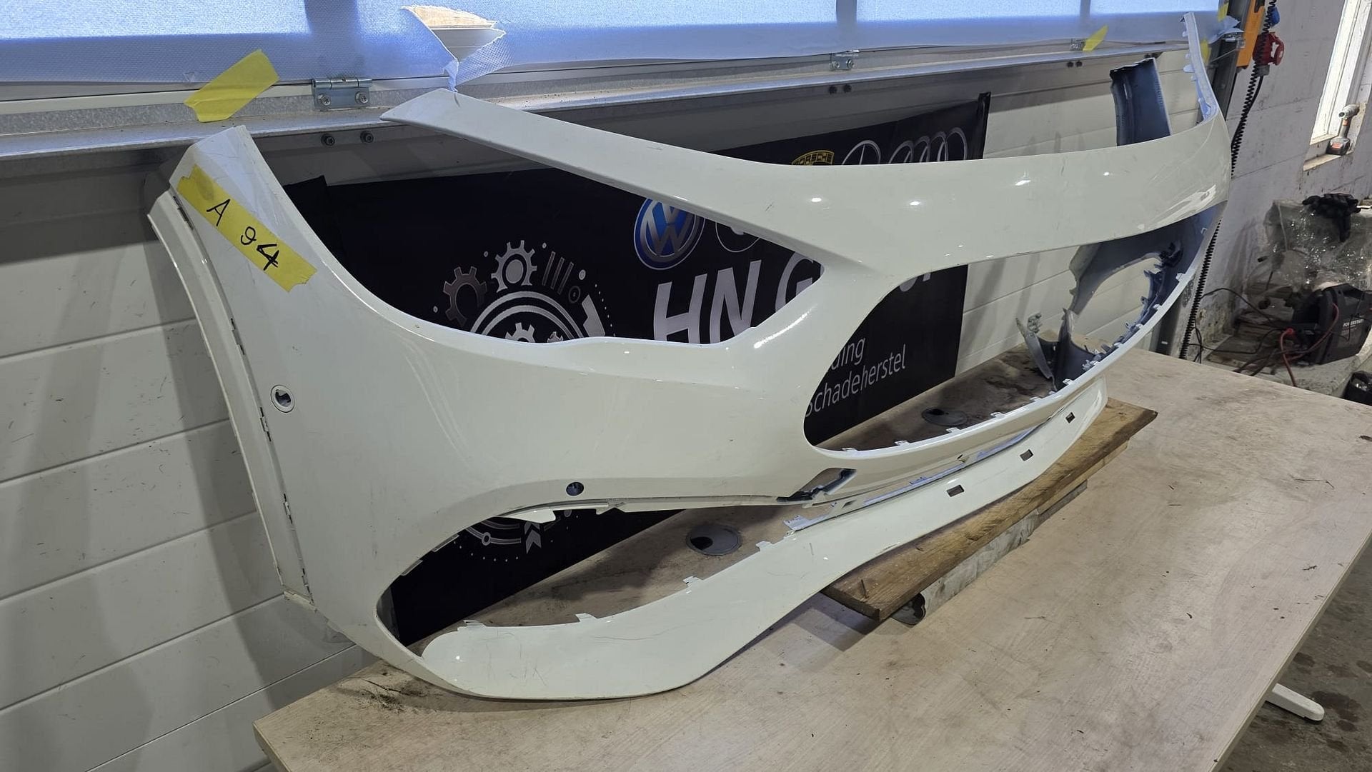 Mercedes Gla H247 Amg voorbumper bumper A2478850607, Gebruikt, -, Voor, Ophalen of Verzenden