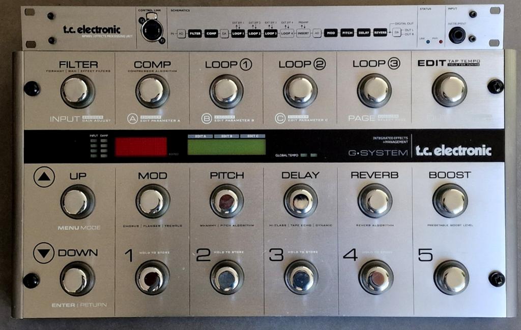 TC Electronic G-system GFX01, Ophalen, Zo goed als nieuw