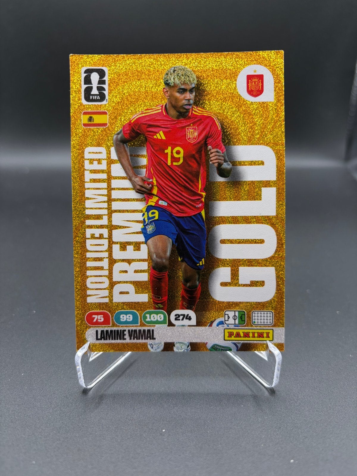Lamine Yamal Gold Limited Edition FIFA World Cup 2026 kaart ...