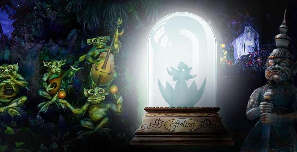 Efteling Stolp Indische Waterlelies Premium Souvenir 2026, Verzamelen, Efteling, Nieuw, Beeldje of Poppetje, Ophalen of Verzenden