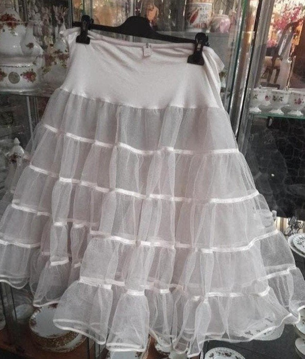Antieke petticoat, Ophalen