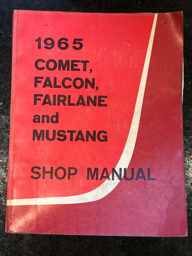 Werkplaatshandboek Ford Comet, Falcon, Fairlane, Mustang 196, Verzenden, Gelezen, Ford