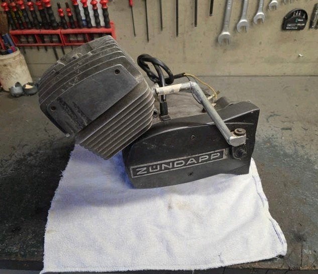 Zundapp 5 bak motor compleet type 284-12, Fietsen en Brommers, Ophalen of Verzenden, Gebruikt, Blok