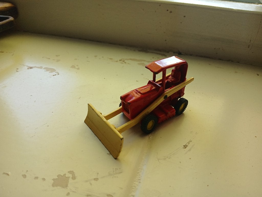 Fiat CA40 met schuif van Siku 1/60 V239, Ophalen of Verzenden, Gebruikt, Hijskraan, Tractor of Landbouw, SIKU