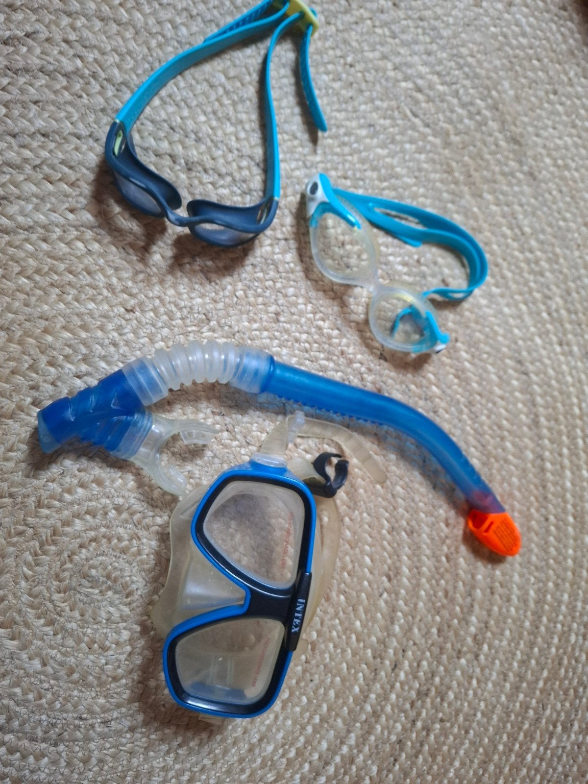 Duikbrillen en snorkelset - Speedo, Nabaiji, Intex, Ophalen of Verzenden, Gebruikt, Duikbril of Snorkel