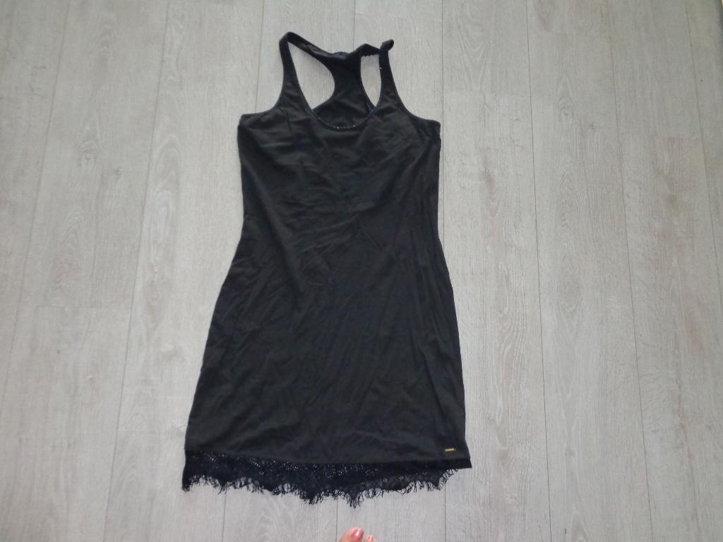 zwart jurkje van Superstar, maat S/M, Kleding | Dames, Jurken, Zwart, Ophalen of Verzenden, Zo goed als nieuw, Maat 36 (S)