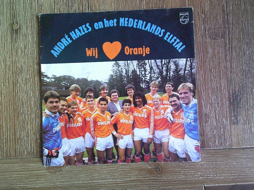 André Hazes en het Nederlands Elftal - Wij Houden van Oranje, Cd's en Dvd's, Vinyl | Nederlandstalig, 7 inch, 1980 - 1989, Ophalen of Verzenden