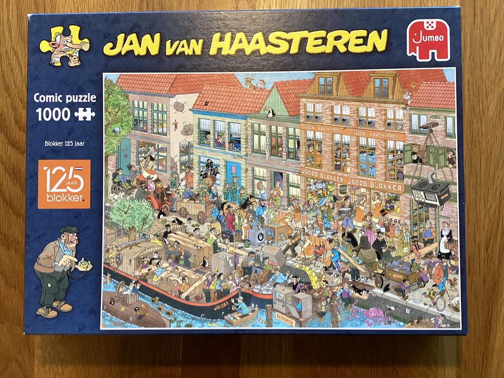 Van haasteren puzzel., Ophalen, 500 t/m 1500 stukjes, Zo goed als nieuw, Legpuzzel