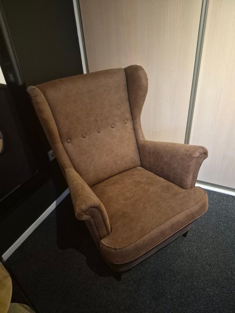 Ikea Strandmon, Huis en Inrichting, Fauteuils, Ophalen, Zo goed als nieuw, Minder dan 50 cm