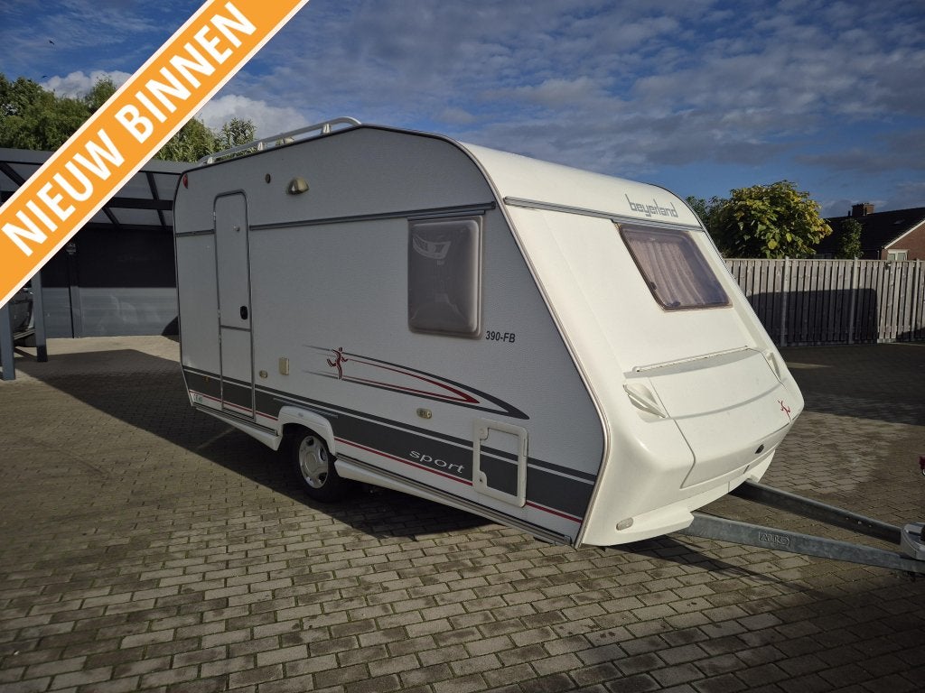 Beyerland Sport 390 FB + Mover Luifel Fietsendrager, Fietsenrek, Bedrijf, Treinzit, 750 - 1000 kg