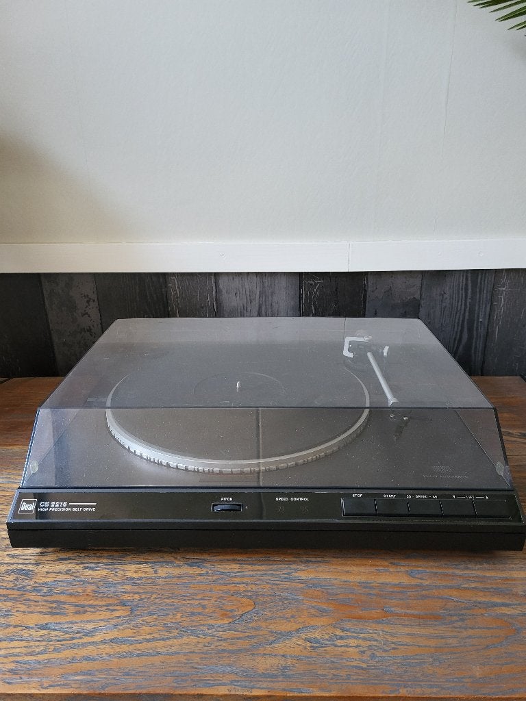 Dual platenspeler CS2215, Ophalen, Gebruikt, Automatisch, Platenspeler